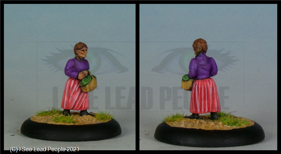 Girl with a basket